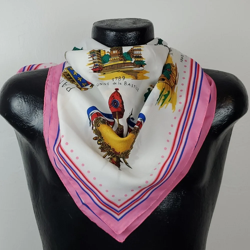 J.Mico Sancho Paris polyester scarf